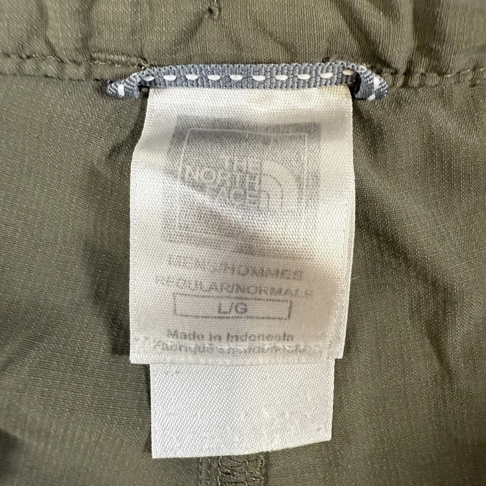 The North Face Shorts Mens Large Brown Lightweight Outdoors Hiking‎ Cargo Nylon